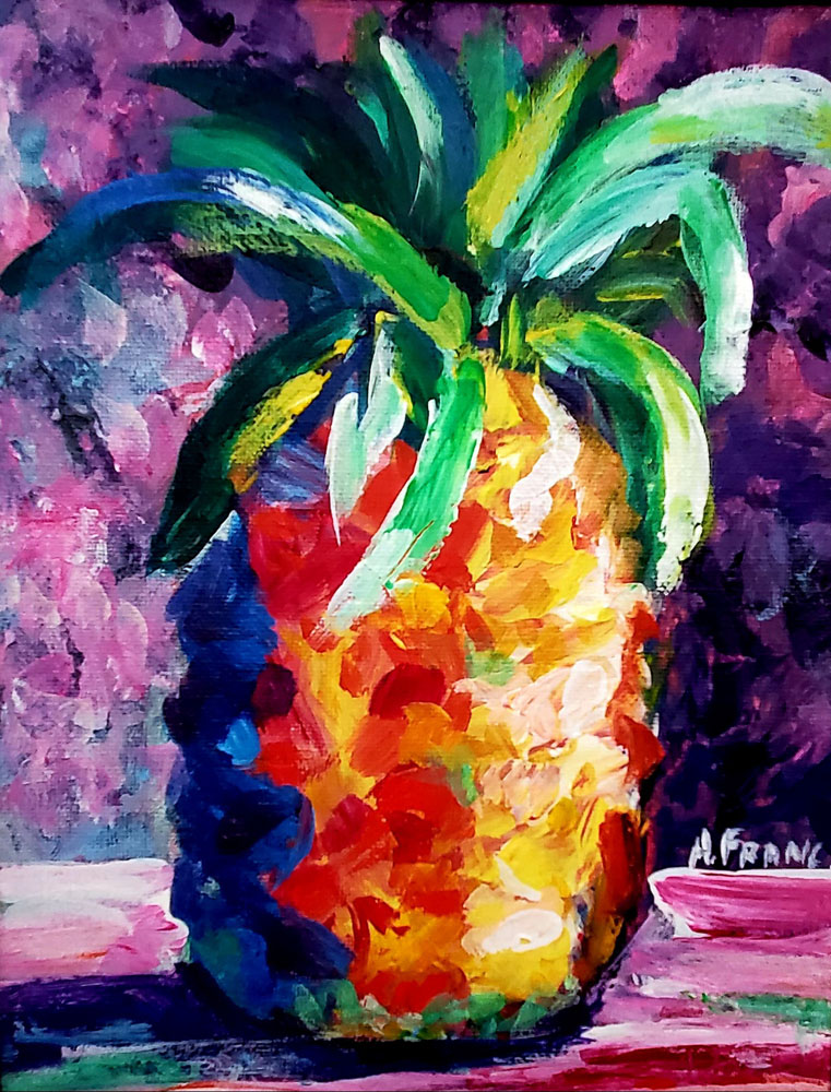 Delicious Pineapple by Adriana Franc