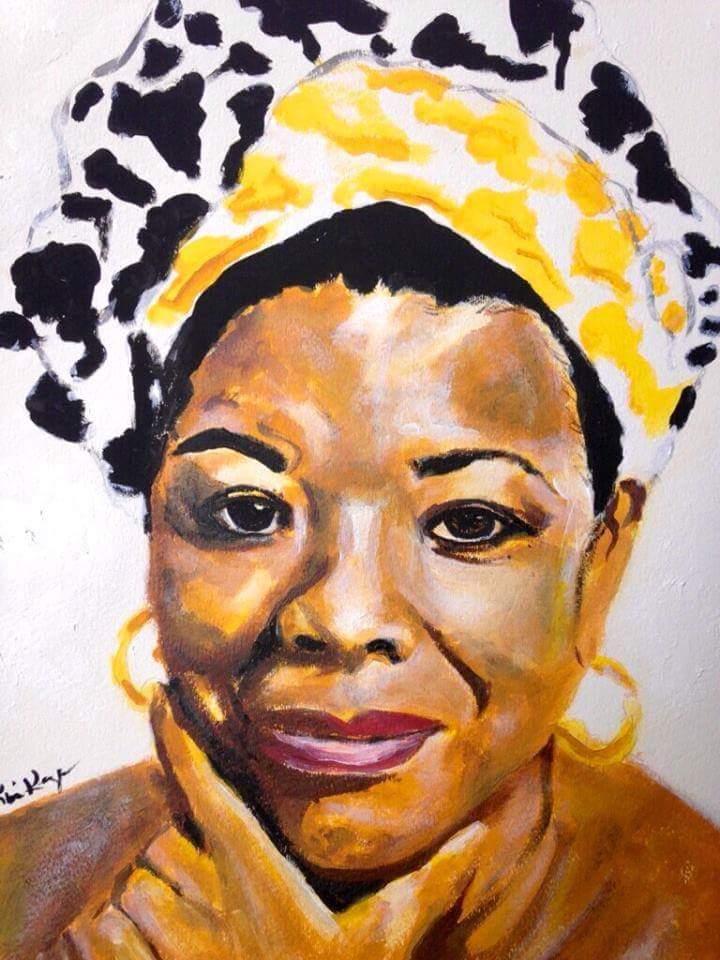 Maya Angelou by Kimberly Keys