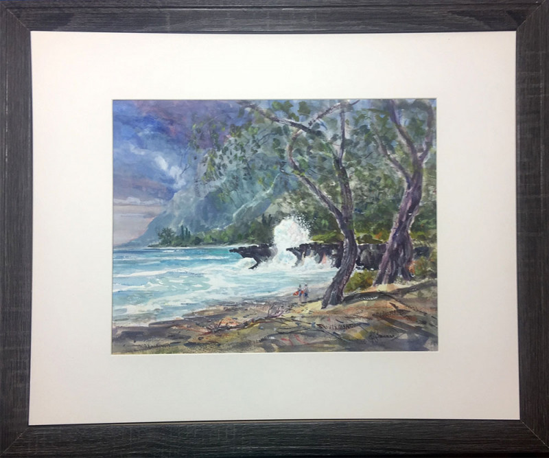 Pounders Beach Pounders Beach by Edward Brennan