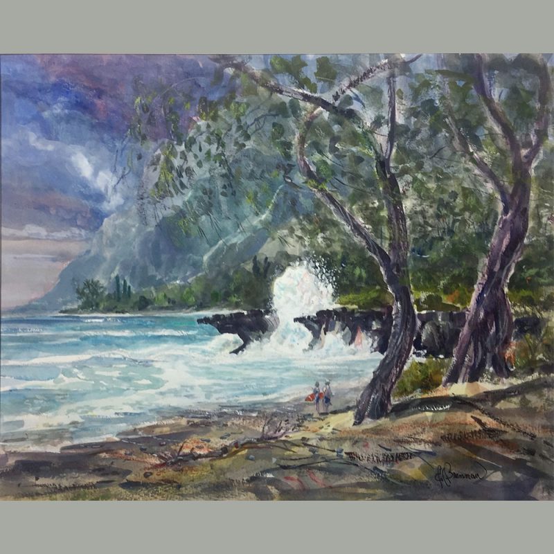 Pounders Beach Pounders Beach by Edward Brennan