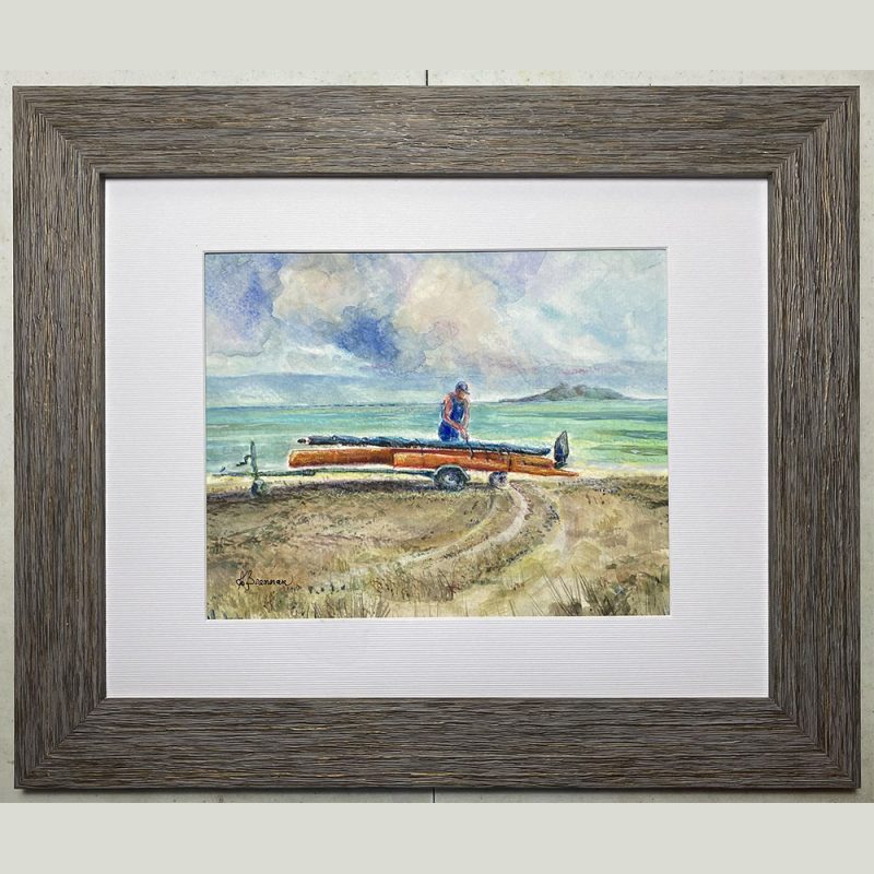 Rigging for Sail Kailua Boat Ramp Rigging for Sail Kailua Boat Ramp by Edward Brennan