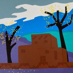 Aspens Near Abiquiu by Eileen Towata