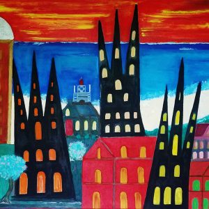 City Sentinels by Frank Oliva