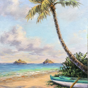 Lanikai Beach Perfect Day by Kelley Fitzgerald