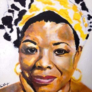 Maya Angelou by Kimberly Keys