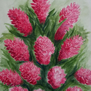 Red Ginger Explosion by Liz Corbin