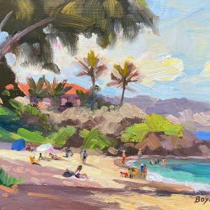 Impressions of a North Shore Beach by Lynne Boyer