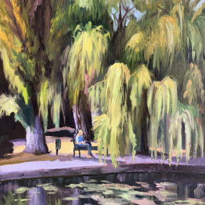 Under the Weeping Willow by Lynne Boyer