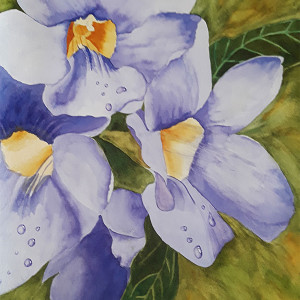 Purple Rain by Nancy Vaughn