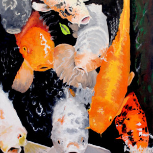 Koi Series I by Randall Pong