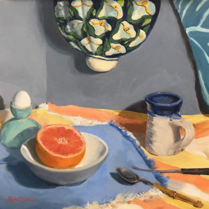 Pink Grapefruit by Suzanne Barnes