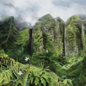 Koolau Mountains After the Storm by Wendy Roberts